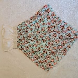 Wild Daisy size L Strapless Dress